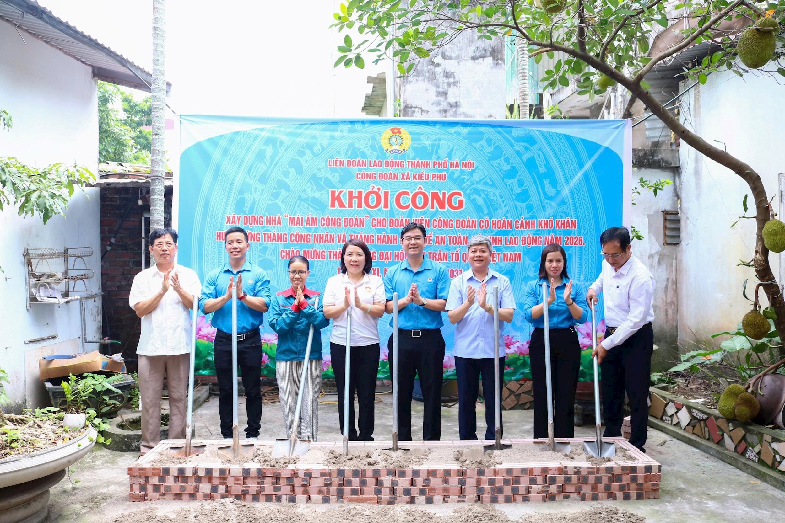 Xã Kiều Phú: Chăm lo thiết thực để người lao động yên tâm gắn bó