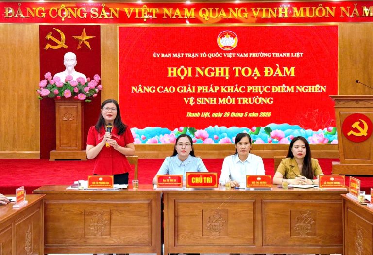Thanh Liệt tọa đàm giải pháp khắc phục điểm nghẽn vệ sinh môi trường