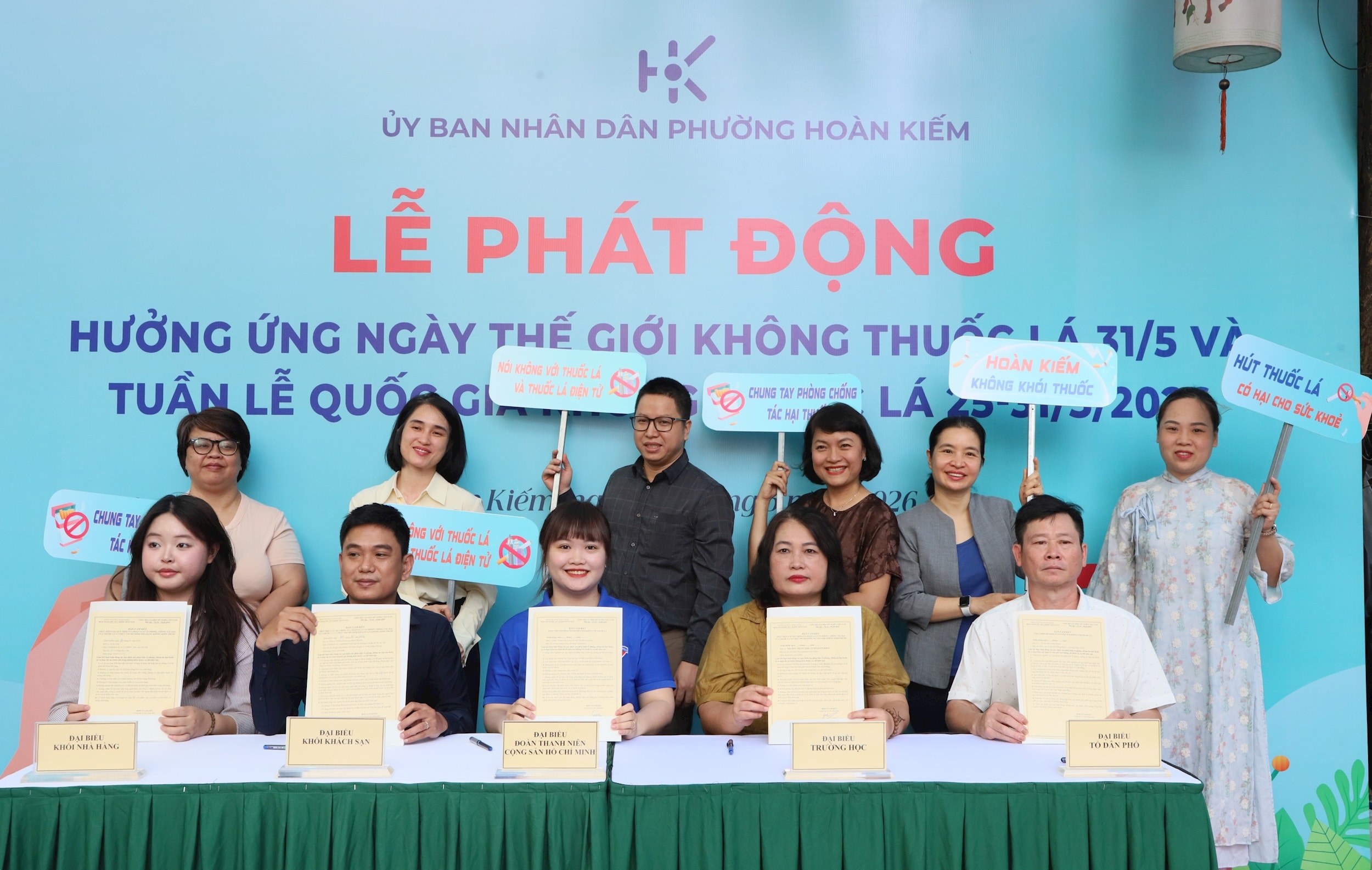 Phường Hoàn Kiếm nỗ lực xây dựng cộng đồng an toàn, không khói thuốc