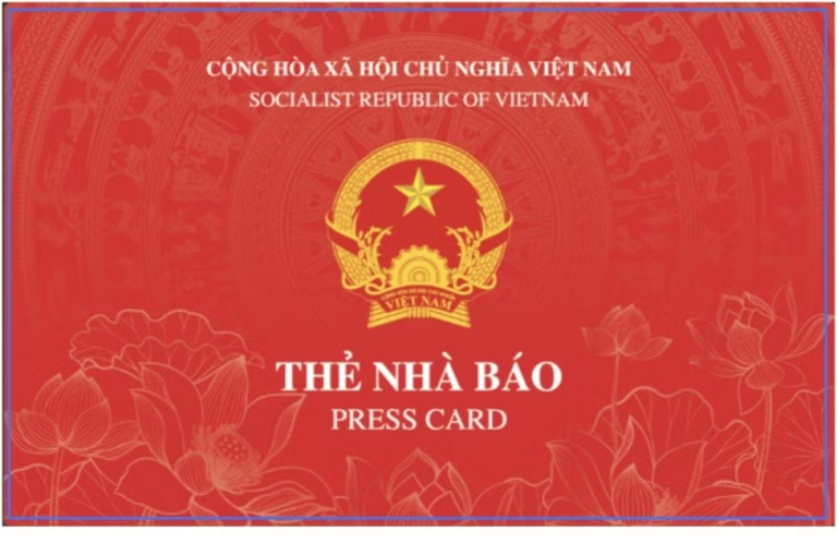 Bộ Văn hóa, Thể thao và Du lịch ban hành mẫu thẻ nhà báo 2026