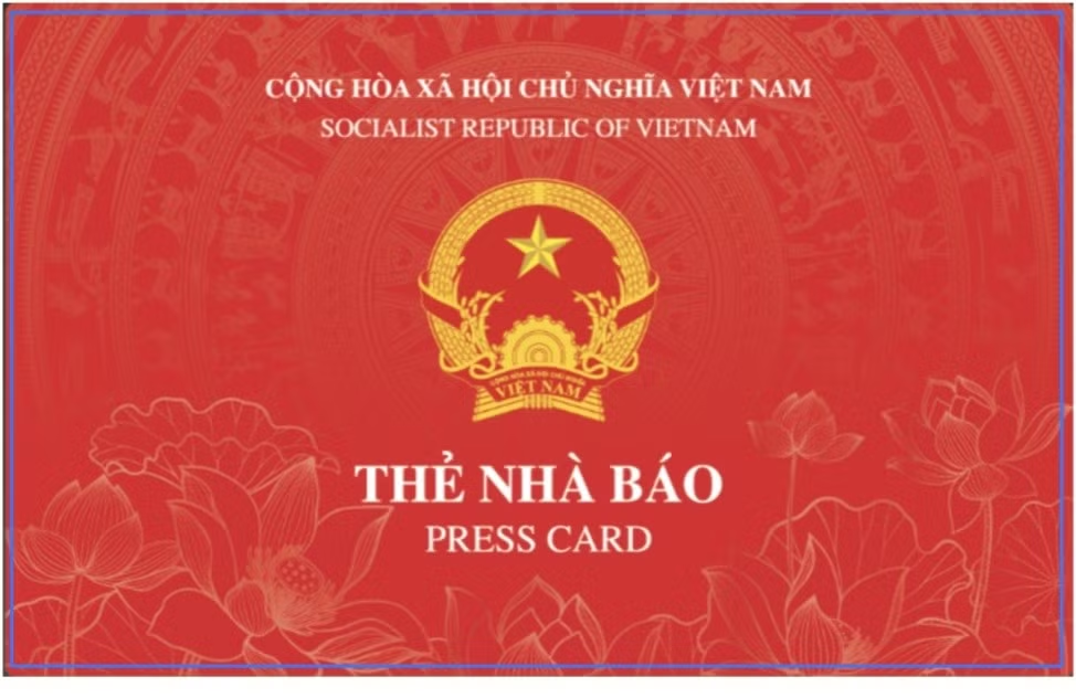 Bộ Văn hóa, Thể thao và Du lịch ban hành mẫu thẻ nhà báo 2026