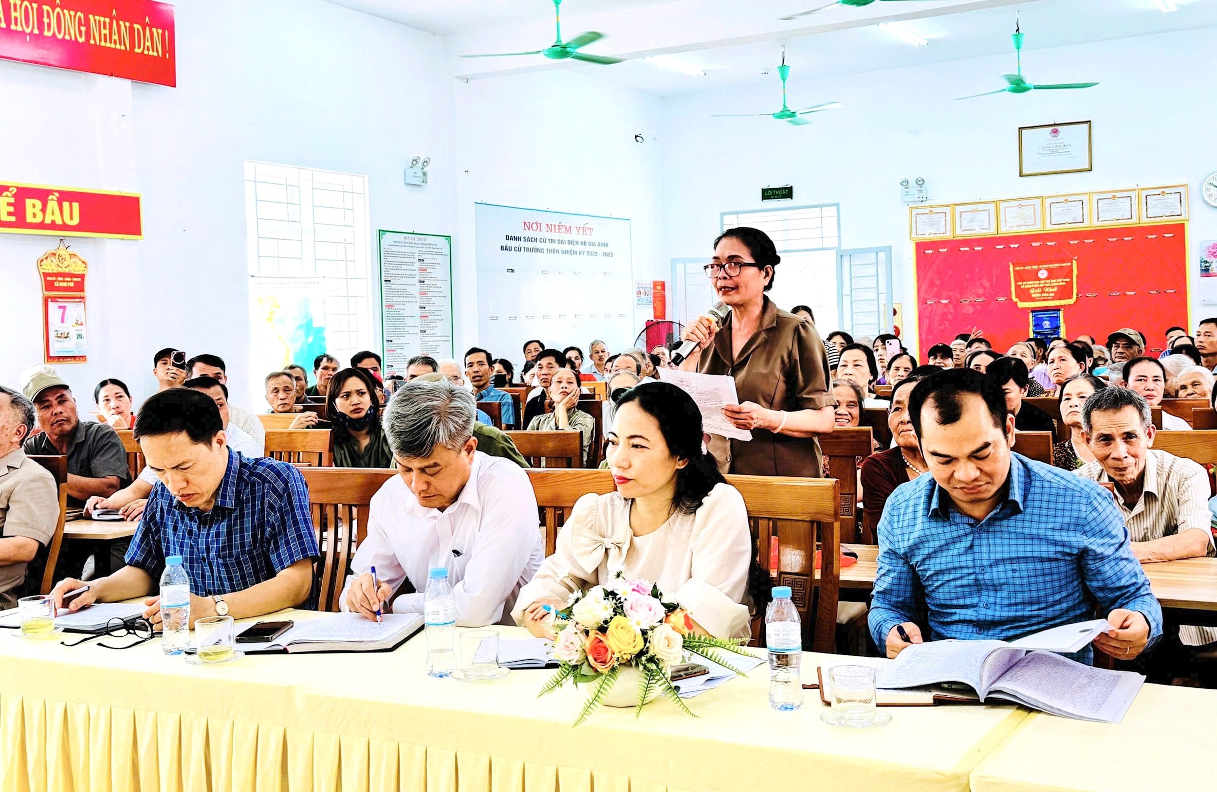 Cử tri Nam Phù quan tâm đặc biệt đến dự án Trục Đại lộ cảnh quan sông Hồng