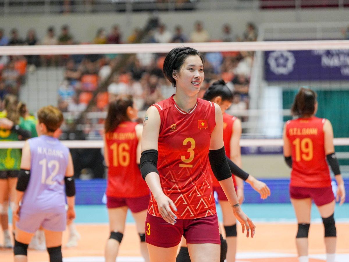 Đánh bại đội Iran, tuyển bóng chuyền nữ Việt Nam lên ngôi đầu bảng AVC Cup 2026