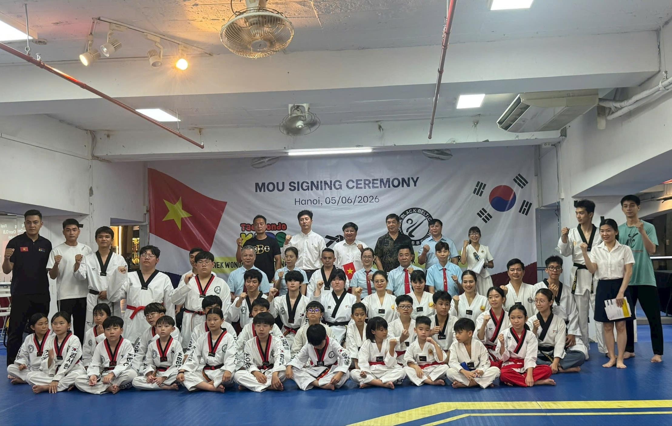 Thi đấu giao lưu võ thuật Taekwondo Kids 2026
