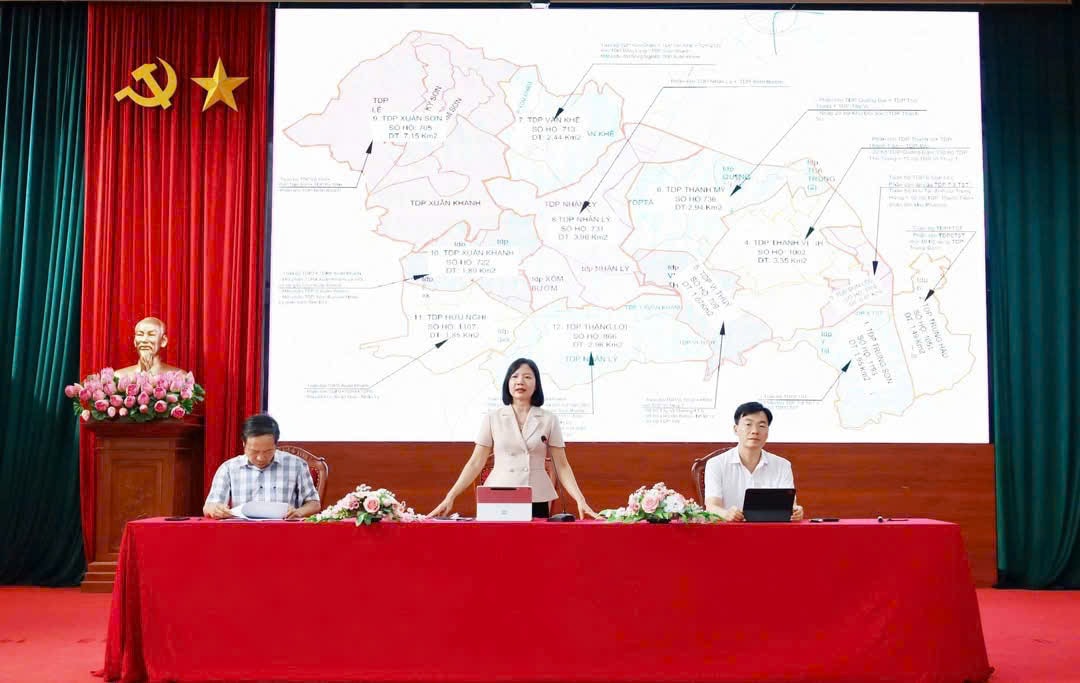 Phường Tùng Thiện dự kiến sắp xếp từ 31 xuống 12 tổ dân phố