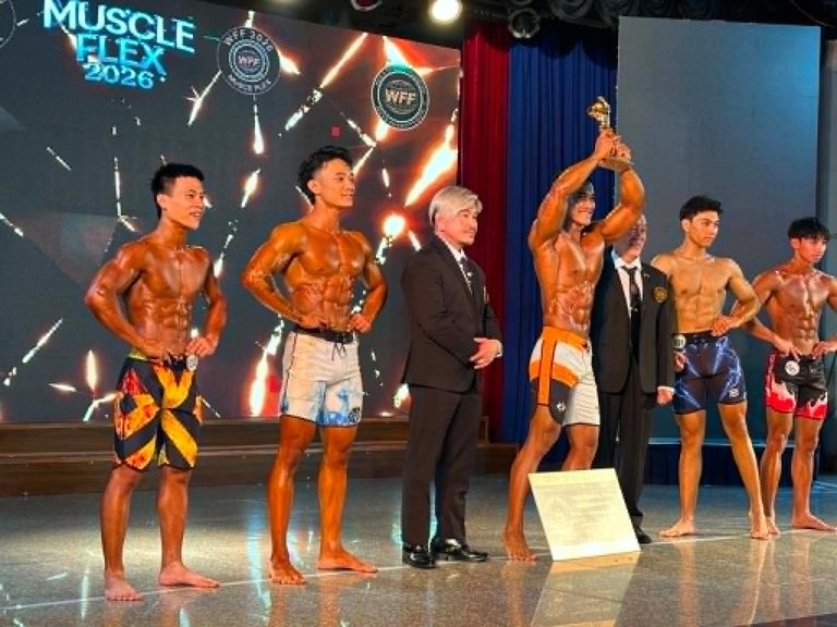 Lực sĩ Trịnh Ngọc Nhựt vô địch nội dung toàn năng tại WFF Việt Nam Muscle Flex 2026