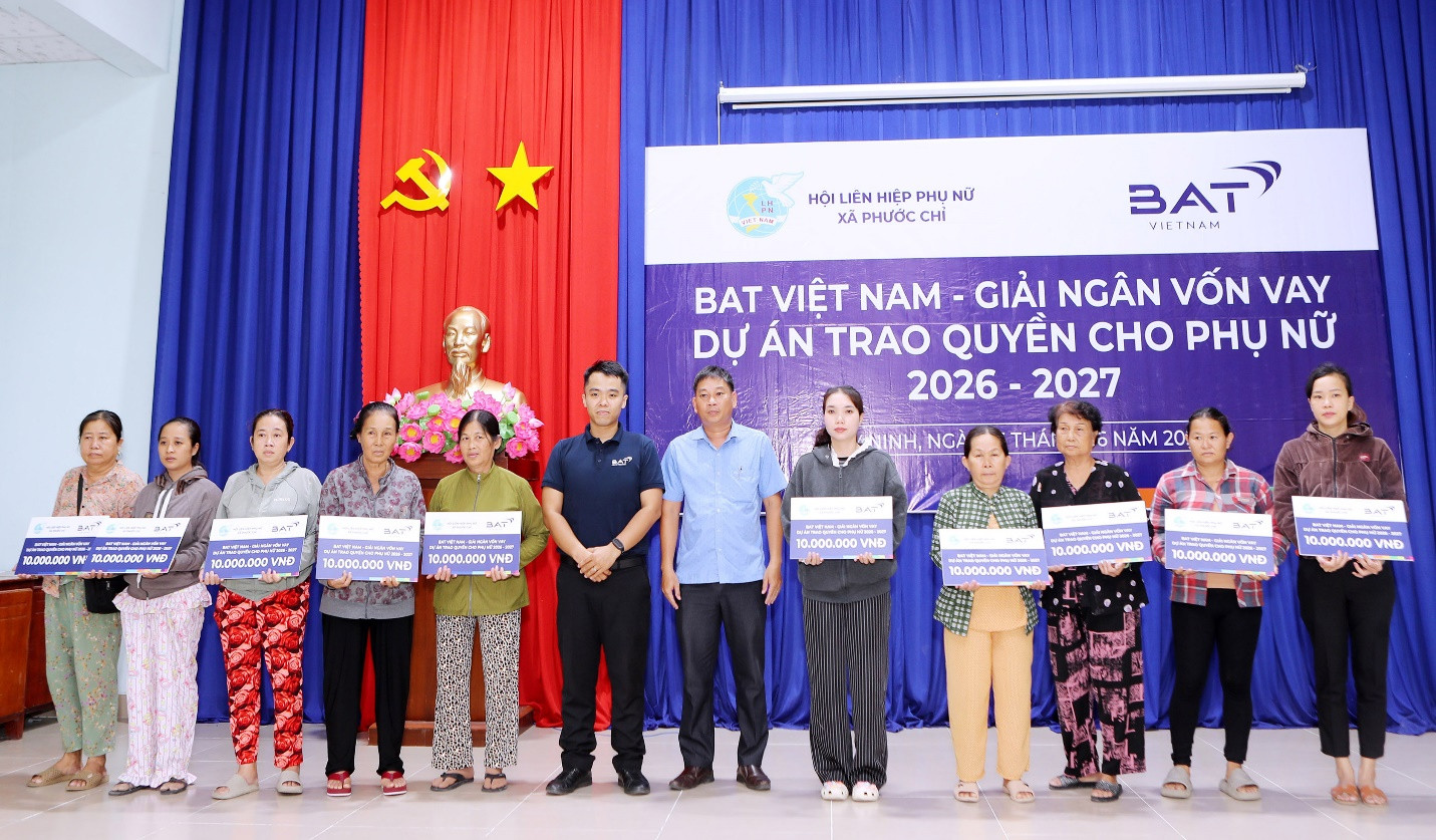 BAT Việt Nam tiếp tục đồng hành cùng phụ nữ vùng biên giới phát triển kinh tế gia đình