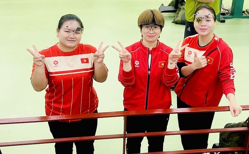 Trịnh Thu Vinh góp công mang HCV đầu tiên về cho bắn súng Việt Nam tại giải Đông Nam Á 2026