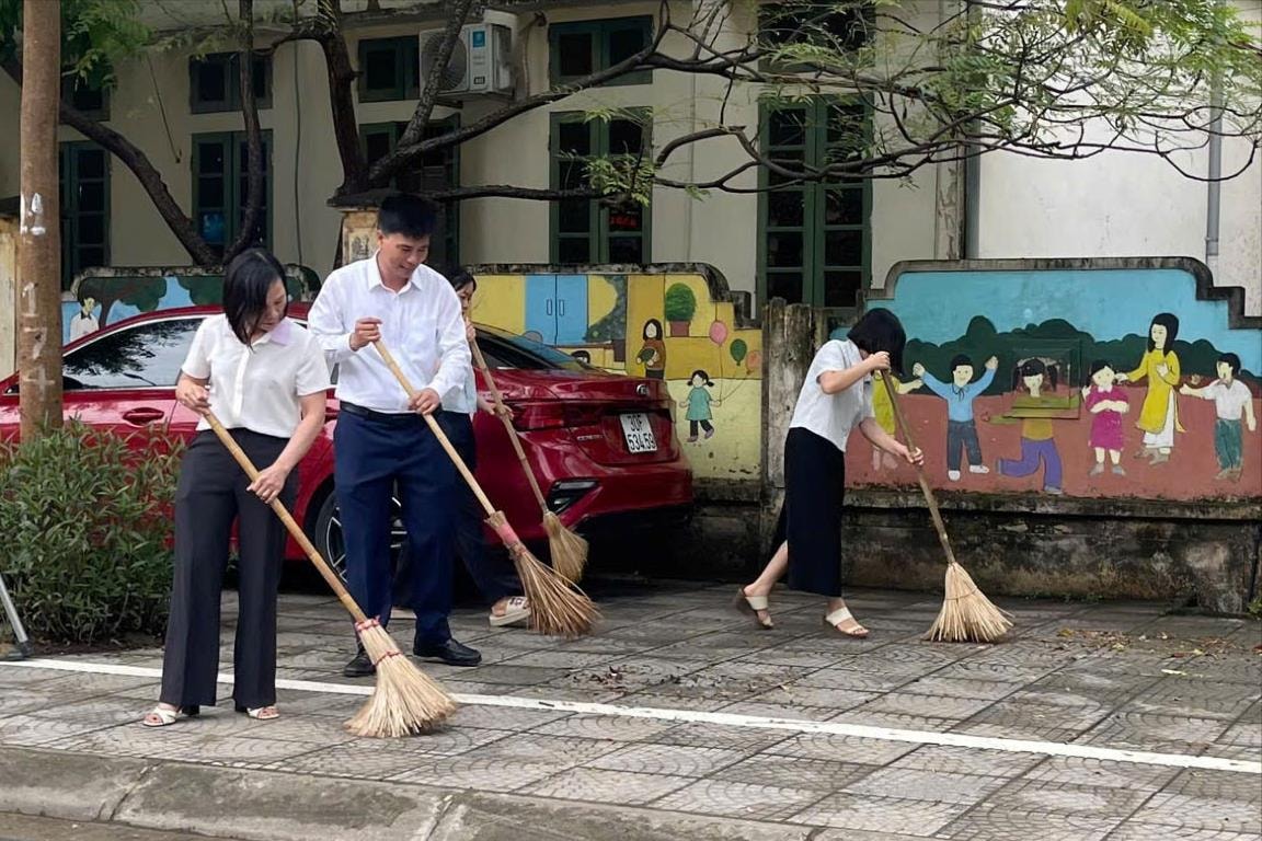 Xã Tây Phương lan tỏa lối sống xanh từ những hành động thiết thực