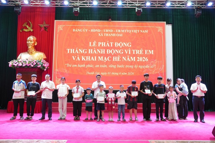 Thanh Oai: Nhiều hoạt động nhân Tháng hành động vì trẻ em năm 2026