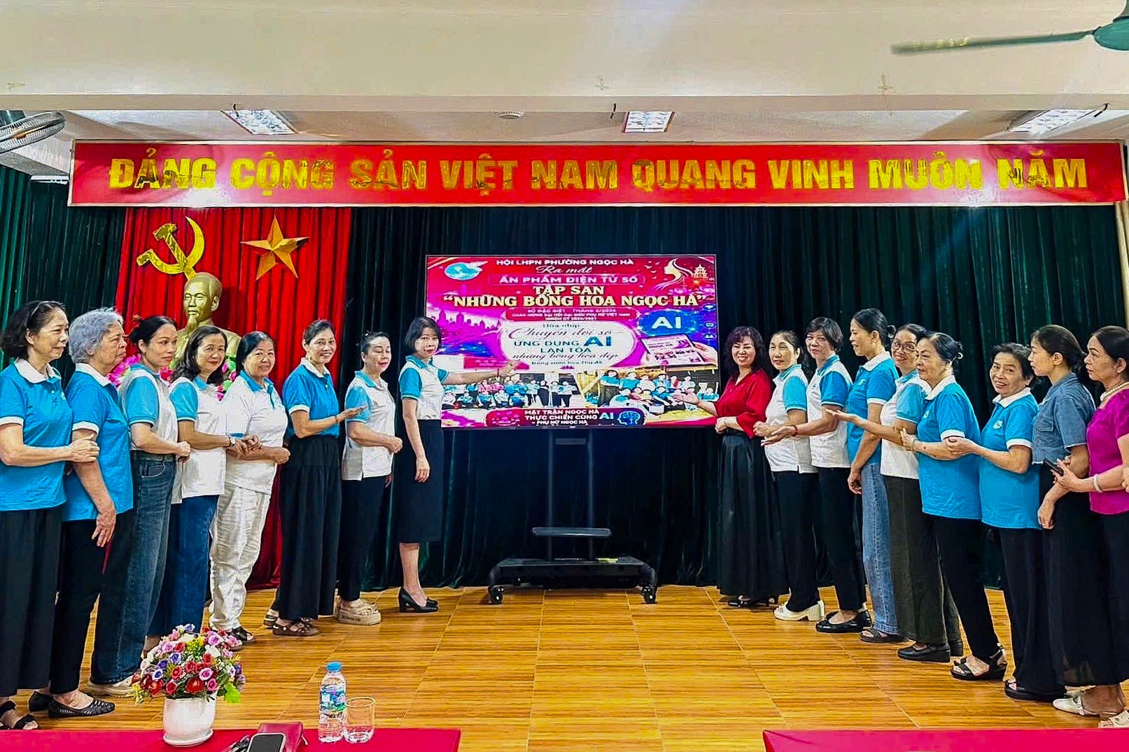 Hội LHPN phường Ngọc Hà ra mắt ấn phẩm điện tử số
