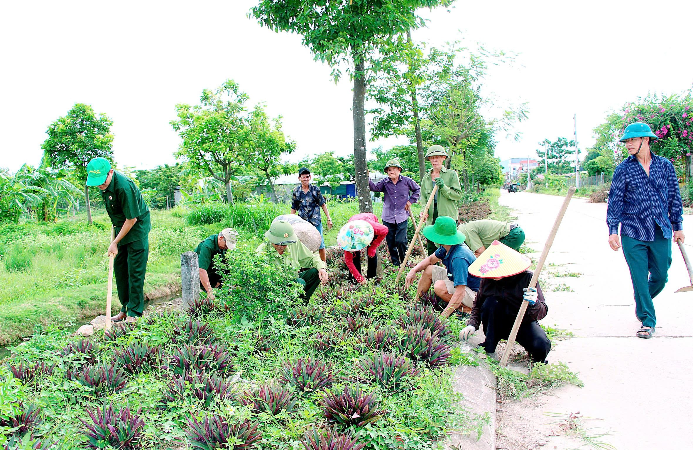 Phúc Sơn lan toả phong trào thi đua bảo vệ môi trường