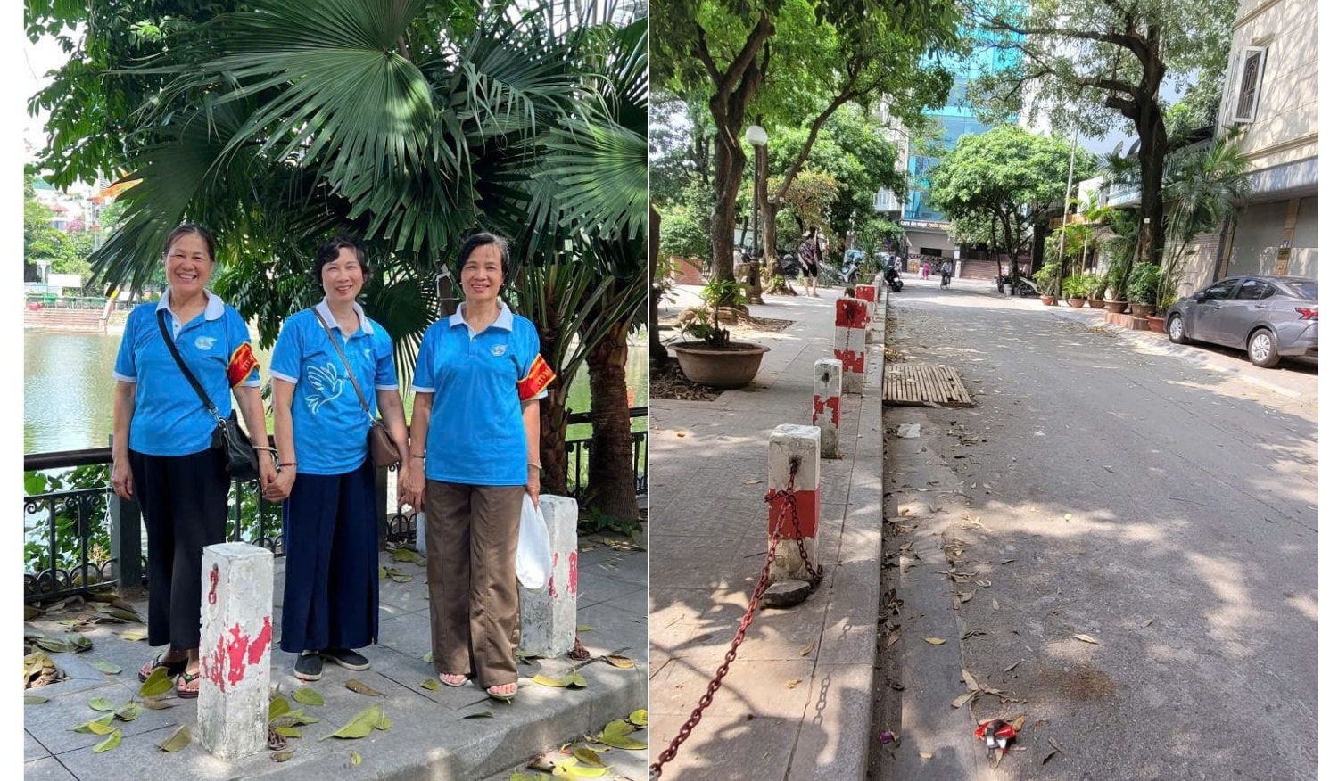 Những người phụ nữ bền bỉ làm đẹp phố phường