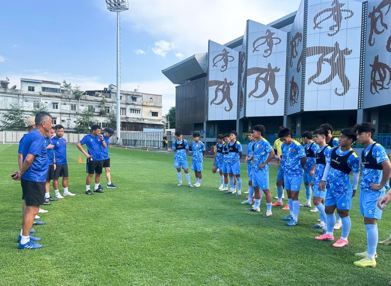 U19 Việt Nam sẵn sàng cho trận đấu gặp U19 Myanmar