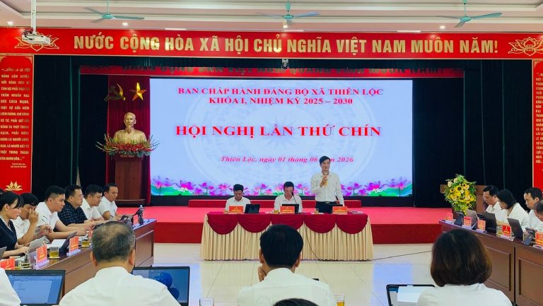 Xã Thiên Lộc tập trung thực hiện mục tiêu tăng trưởng hai con số