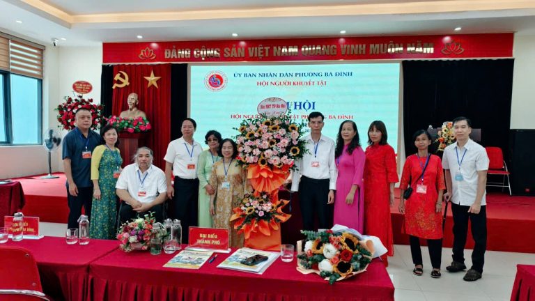 Phường Ba Đình nâng cao vai trò đại diện, chăm lo người khuyết tật
