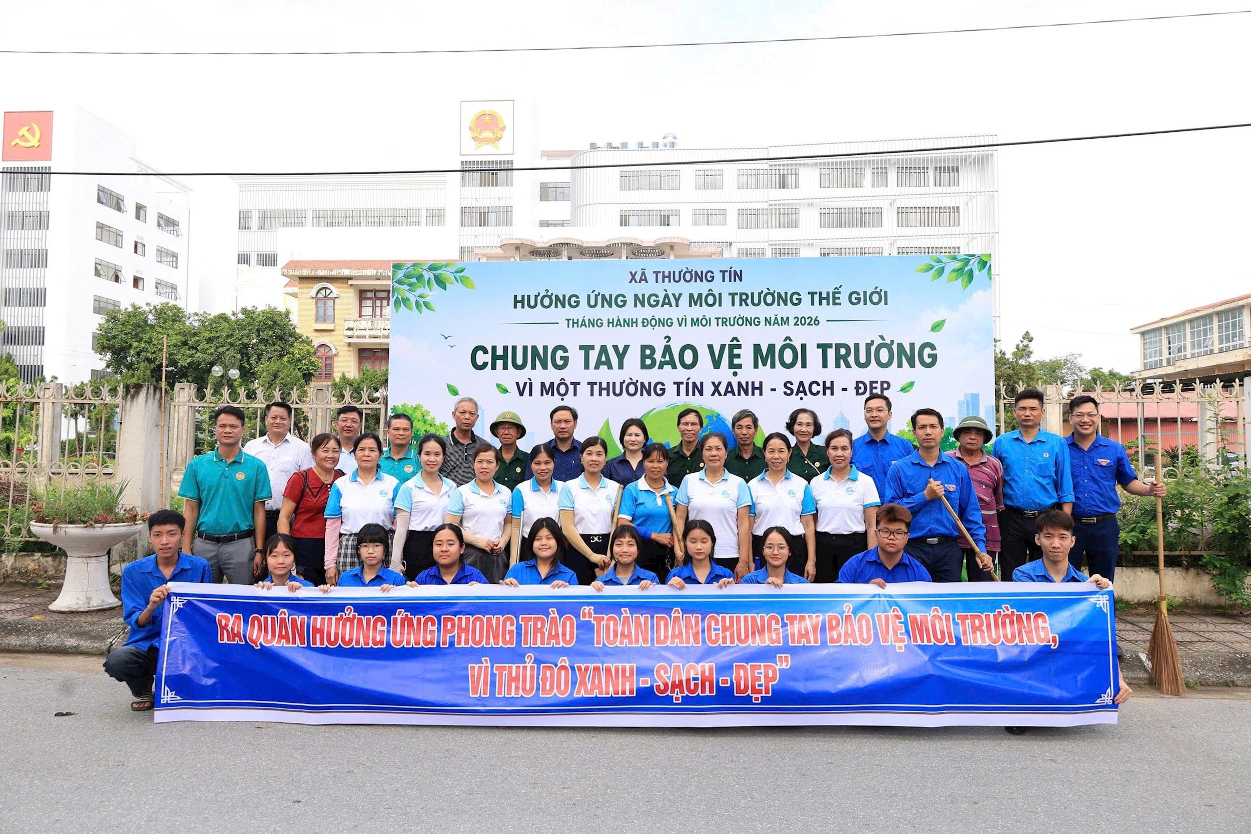 Xã Thường Tín xây dựng khu dân cư đảm bảo vệ sinh môi trường